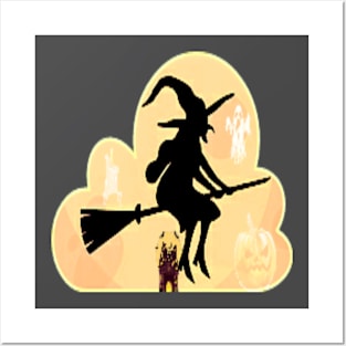 Scary Witch t-shirt - Halloween 2019 Posters and Art